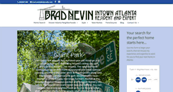 Desktop Screenshot of bradnevin.com