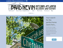 Tablet Screenshot of bradnevin.com
